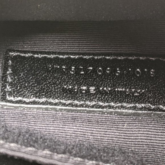 SOLD Saint Laurent Black Monogram Lou Belt Bag - Picture 5 of 6